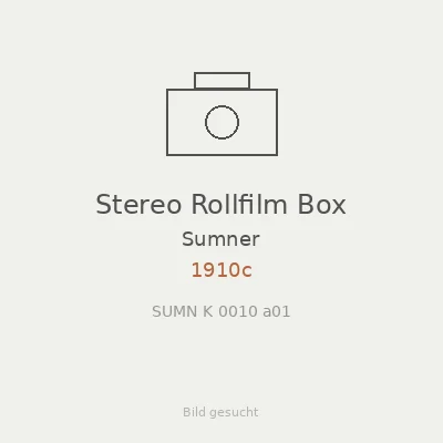 Stereo Rollfilm Box