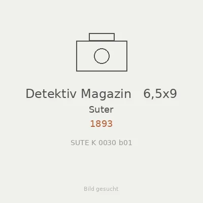 Detektiv Magazin   6,5x9