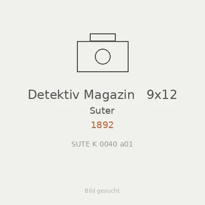 Detektiv Magazin   9x12