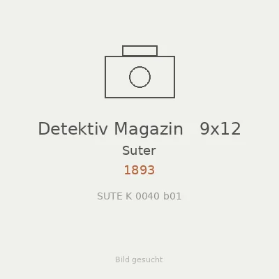 Detektiv Magazin   9x12