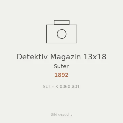 Detektiv Magazin 13x18