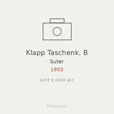 Klapp Taschenk. B