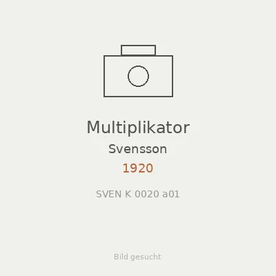 Multiplikator
