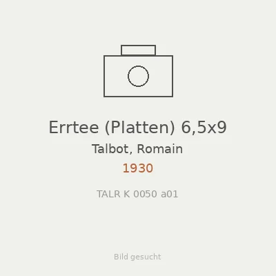 Errtee (Platten) 6,5x9