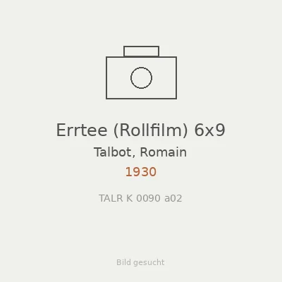 Errtee (Rollfilm) 6x9