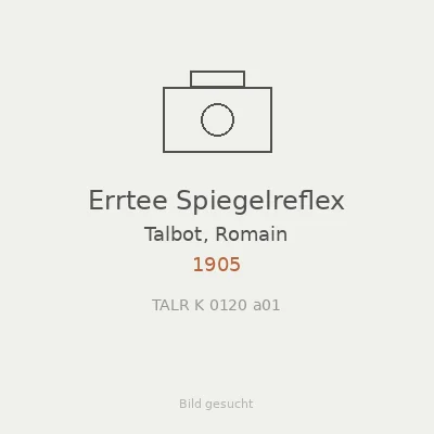 Errtee Spiegelreflex