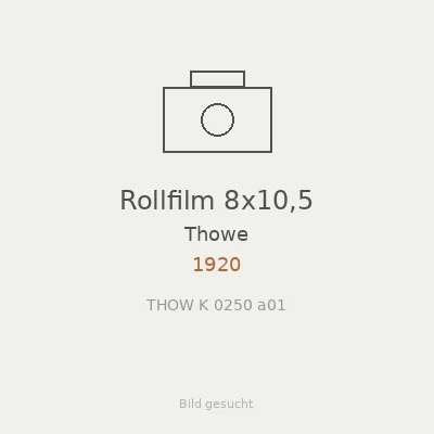 Rollfilm 8x10,5