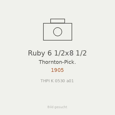 Ruby 6 1/2x8 1/2