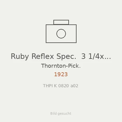 Ruby Reflex Spec.  3 1/4x4 1/4