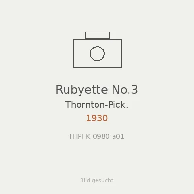 Rubyette No.3