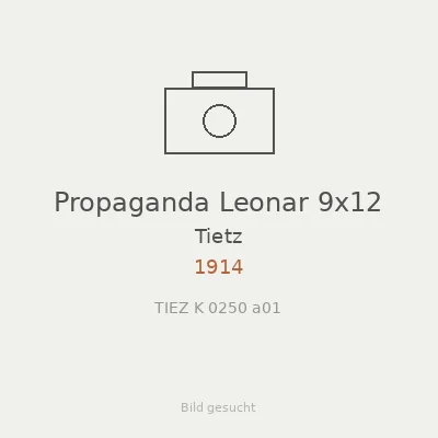 Propaganda Leonar 9x12