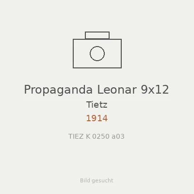 Propaganda Leonar 9x12