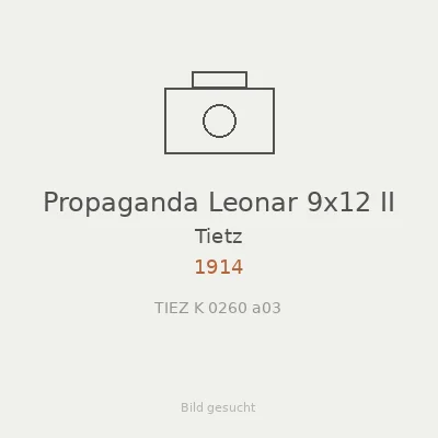 Propaganda Leonar 9x12 II