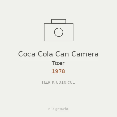 Coca Cola Can Camera