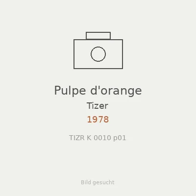 Pulpe d'orange