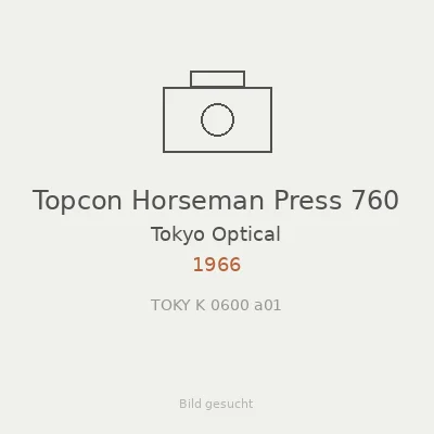 Topcon Horseman Press 760