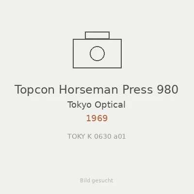 Topcon Horseman Press 980