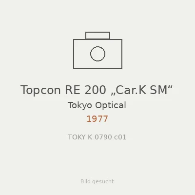 Topcon RE 200 „Car.K SM“