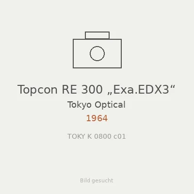 Topcon RE 300 „Exa.EDX3“