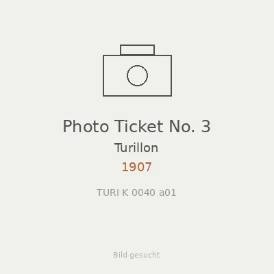 Photo Ticket No. 3