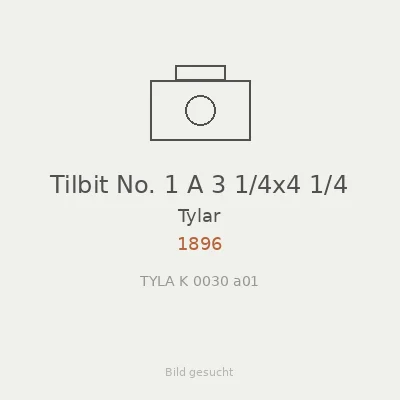 Tilbit No. 1 A 3 1/4x4 1/4