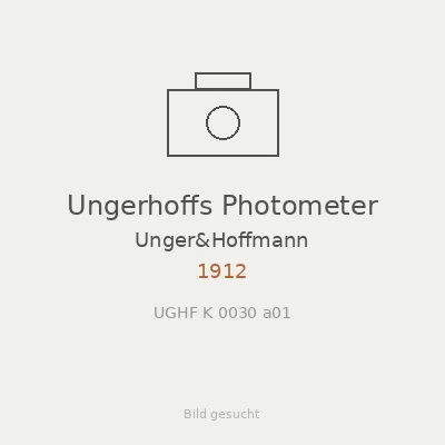 Ungerhoffs Photometer