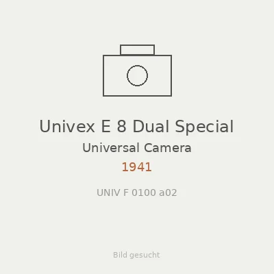 Univex E 8 Dual Special