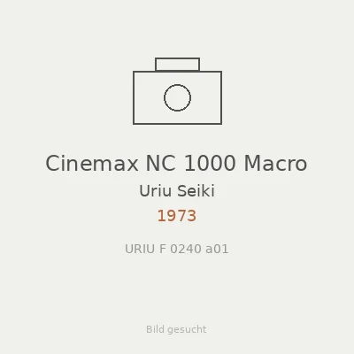 Cinemax NC 1000 Macro
