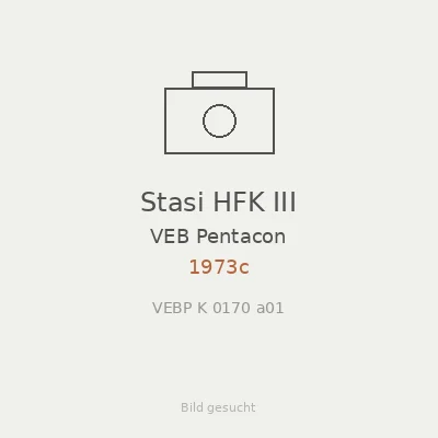 Stasi HFK III