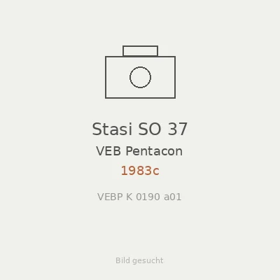 Stasi SO 37
