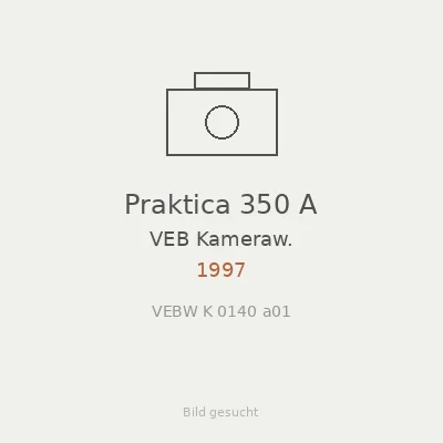 Praktica 350 A