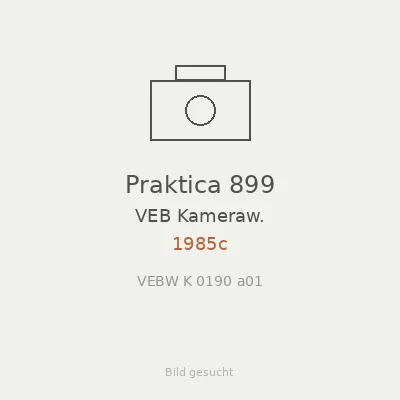 Praktica 899