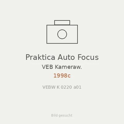 Praktica Auto Focus