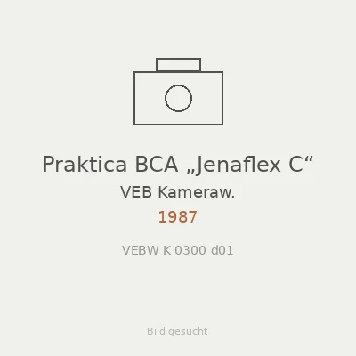 Praktica BCA „Jenaflex C“
