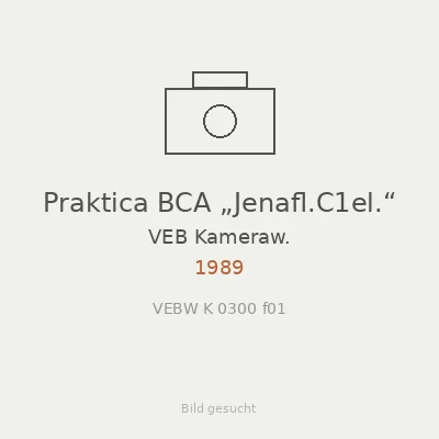 Praktica BCA „Jenafl.C1el.“