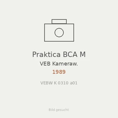 Praktica BCA M