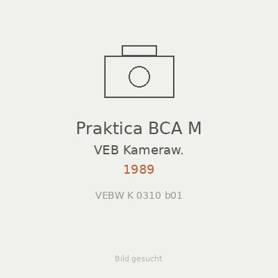 Praktica BCA M