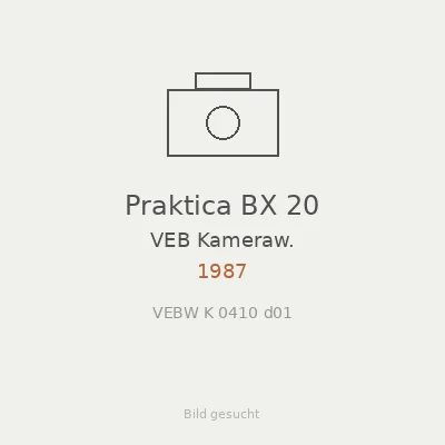 Praktica BX 20