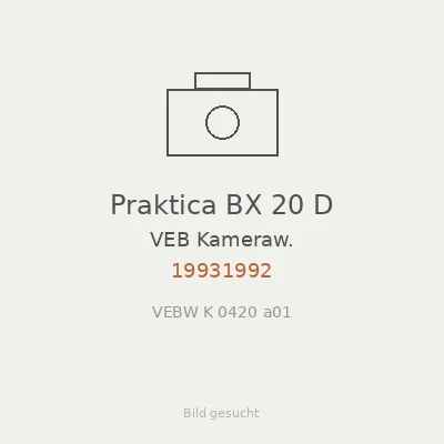 Praktica BX 20 D