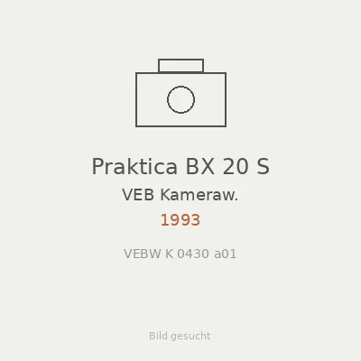 Praktica BX 20 S