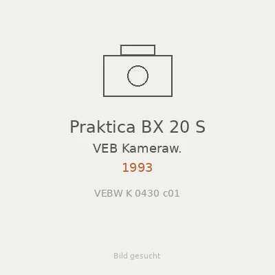 Praktica BX 20 S