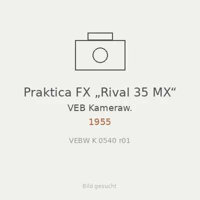 Praktica FX „Rival 35 MX“