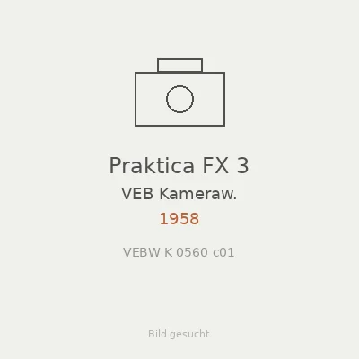 Praktica FX 3