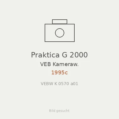 Praktica G 2000