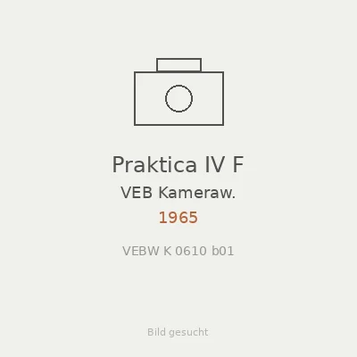 Praktica IV F