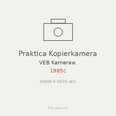Praktica Kopierkamera