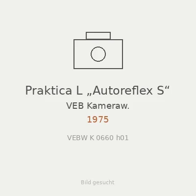 Praktica L „Autoreflex S“