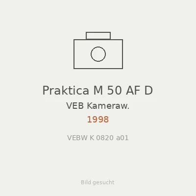 Praktica M 50 AF D