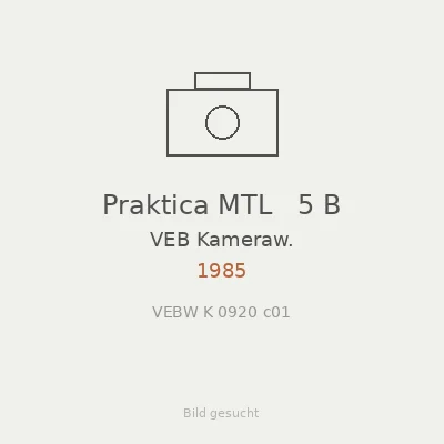 Praktica MTL   5 B