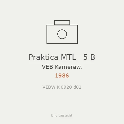 Praktica MTL   5 B